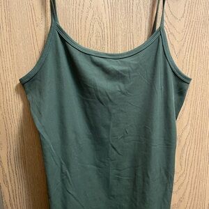 No Boundaries Dark Green Camisole